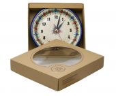 Zegar + pudełko ozdobne - ceramika bolesławiecka