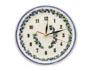 Zegar - ceramika bolesławiecka