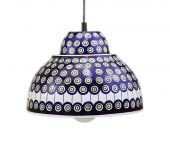 Lampa wisząca - ceramika bolesławiecka