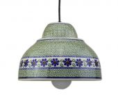 Lampa wisząca - ceramika bolesławiecka