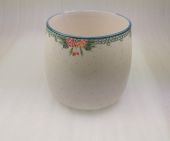 Osłonka na doniczkę - ceramika bolesławiecka